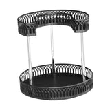 Maxbell Maxbell Spice Rack Rotatable Spice Jars Holder Makeup Organizer for Bathroom Kitchen