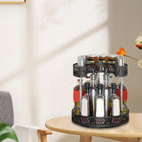 Maxbell Maxbell Spice Rack Rotatable Spice Jars Holder Makeup Organizer for Bathroom Kitchen