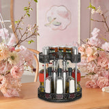 Maxbell Maxbell Spice Rack Rotatable Spice Jars Holder Makeup Organizer for Bathroom Kitchen