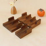 Maxbell Maxbell Wooden Tacos Holder Divider Stand Taco Plates for Home Restaurant Gatherings Single