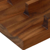 Maxbell Maxbell Wooden Tacos Holder Divider Stand Taco Plates for Home Restaurant Gatherings Triple