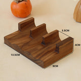 Maxbell Maxbell Wooden Tacos Holder Divider Stand Taco Plates for Home Restaurant Gatherings Triple