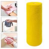 Maxbell Maxbell 20 Pieces Reusable Washable Rag Microfiber Cleaning Cloth for Dishes Pot Pan yellow