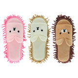 Maxbell Maxbell Dust Mop Slippers Novelty Floor Cleaning Tool for Bedroom Apartment Bathroom Pink