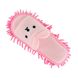 Maxbell Maxbell Dust Mop Slippers Novelty Floor Cleaning Tool for Bedroom Apartment Bathroom Pink