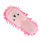 Maxbell Maxbell Dust Mop Slippers Novelty Floor Cleaning Tool for Bedroom Apartment Bathroom Pink