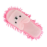 Maxbell Maxbell Dust Mop Slippers Novelty Floor Cleaning Tool for Bedroom Apartment Bathroom Pink