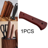 Maxbell Maxbell Kitchen Cutter Grip Ergonomic Comfortable Grip Repair Part Wood Knife Handle
