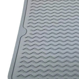 Maxbell Maxbell Silicone Dish Drying Mat Dish Drying Mat for Sink Dishes Liner for Hot Pots light grey S