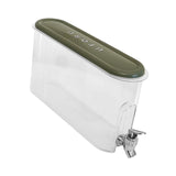Maxbell Maxbell Beverage Dispenser Bucket Leakproof Easy Clean Clear Cold Kettle with Faucet Green