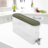 Maxbell Maxbell Beverage Dispenser Bucket Leakproof Easy Clean Clear Cold Kettle with Faucet Green