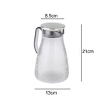 Maxbell Maxbell Cold Water Bottle 50oz Easy Clean Drink Pitcher Jug for Cold or Hot Beverage Gray