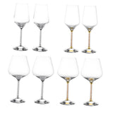 Maxbell Maxbell 2x Cocktail Glass Party Decoration Goblet Glass for Events Bars Thanksgiving