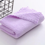 Maxbell Maxbell Bath Towel Wrap Breathable Absorbent Hair Drying Towel for Sauna Hotel Salon violet