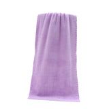 Maxbell Maxbell Bath Towel Wrap Breathable Absorbent Hair Drying Towel for Sauna Hotel Salon violet