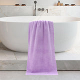 Maxbell Maxbell Bath Towel Wrap Breathable Absorbent Hair Drying Towel for Sauna Hotel Salon violet