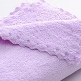 Maxbell Maxbell Bath Towel Wrap Breathable Absorbent Hair Drying Towel for Sauna Hotel Salon violet