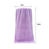 Maxbell Maxbell Bath Towel Wrap Breathable Absorbent Hair Drying Towel for Sauna Hotel Salon violet