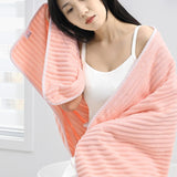 Maxbell Bath Towel Wrap for Women Hand Towel Hair Towel Wrap for Hotel SPA Sauna Pink