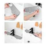 Maxbell Maxbell Rotatable Sink Faucet Mat Kitchen Sink Mat for Restaurant Bathroom Apartment