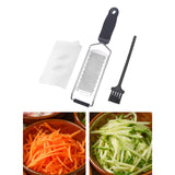 Maxbell Maxbell Cheese Grater Slicer Cook Gadgets Vegetable Slicer for Butter Potatoes Salad Black