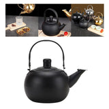 Maxbell Maxbell Coffee Pot with Anti Scald Handle Gifts Camping Portable Garden Water Boiler 1L Black