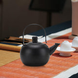 Maxbell Maxbell Coffee Pot with Anti Scald Handle Gifts Camping Portable Garden Water Boiler 1.6L Black