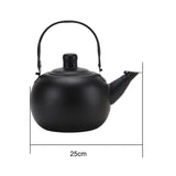 Maxbell Maxbell Coffee Pot with Anti Scald Handle Gifts Camping Portable Garden Water Boiler 1.6L Black