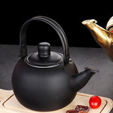 Maxbell Maxbell Coffee Pot with Anti Scald Handle Gifts Camping Portable Garden Water Boiler 1.6L Black
