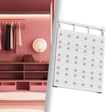 Maxbell Maxbell Expandable Divider Clothing Closet Shelf for Kitchen Storage Office Wardrobe 35cmx48cm