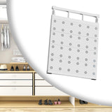 Maxbell Maxbell Expandable Divider Clothing Closet Shelf for Kitchen Storage Office Wardrobe 35cmx48cm