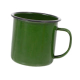 Maxbell Maxbell Enamel Coffee Cup Stylish Easy Clean Drinking Cup for Desktop Household Dorm Green