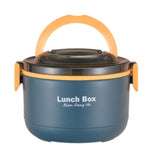 Maxbell Maxbell Adult Lunch Box Stackable Portable Insulated Lunch Container for Office Work Blue 1 layer