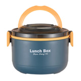 Maxbell Maxbell Adult Lunch Box Stackable Portable Insulated Lunch Container for Office Work Blue 1 layer
