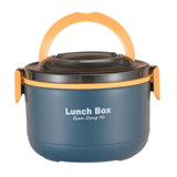 Maxbell Maxbell Adult Lunch Box Stackable Portable Insulated Lunch Container for Office Work Blue 1 layer