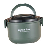 Maxbell Maxbell Adult Lunch Box Stackable Portable Insulated Lunch Container for Office Work Green 1 layer
