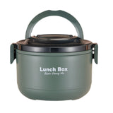 Maxbell Maxbell Adult Lunch Box Stackable Portable Insulated Lunch Container for Office Work Green 1 layer