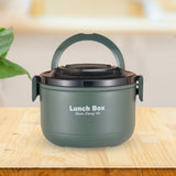Maxbell Maxbell Adult Lunch Box Stackable Portable Insulated Lunch Container for Office Work Green 1 layer