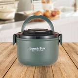 Maxbell Maxbell Adult Lunch Box Stackable Portable Insulated Lunch Container for Office Work Green 1 layer