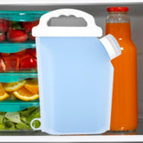 Maxbell Maxbell Food Storage Bag Sturdy Grain Storage Bag for Restaurant Home Sugar blue