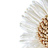 Maxbell Maxbell Sunflower Napkin Ring Dinner Table Setting for Party Family Gatherings Decor white