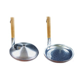 Maxbell Small Fry Pan Nonstick Comfortable Wooden Handle for Home Restaurant Kitchen