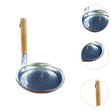 Maxbell Small Fry Pan Nonstick Comfortable Wooden Handle for Home Restaurant Kitchen