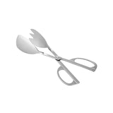 Food Scissor Tongs Stainless Steel Salad Tongs for Serving Food Ice Barbecue A