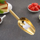 Maxbell Maxbell Ice Cube Scoop Multiuse Stainless Steel Scoop for Party Food Serving Wedding 255mmx90mm