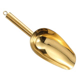 Maxbell Maxbell Ice Cube Scoop Multiuse Stainless Steel Scoop for Party Food Serving Wedding 255mmx90mm