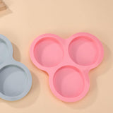Maxbell Air Fryer Egg Mold Baking Mold Air Fryer Accessory 3 Holes Silicone Egg Mold