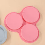 Maxbell Air Fryer Egg Mold Baking Mold Air Fryer Accessory 3 Holes Silicone Egg Mold