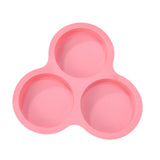 Maxbell Air Fryer Egg Mold Baking Mold Air Fryer Accessory 3 Holes Silicone Egg Mold