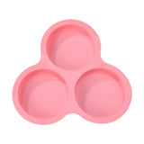 Maxbell Air Fryer Egg Mold Baking Mold Air Fryer Accessory 3 Holes Silicone Egg Mold